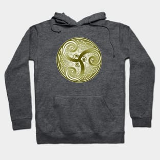 April Triskelion Gold Hoodie